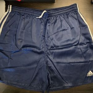 Vintage Adidas Satin Nylon Running Shorts